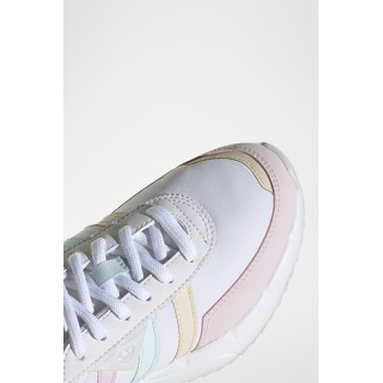 Sneakers Retropy F2 - Blanc et rose - 02 - 32664773