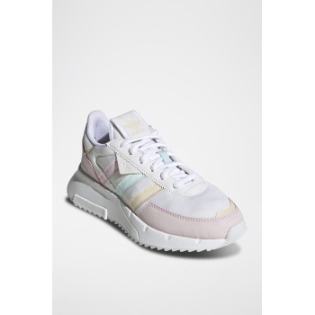 Sneakers Retropy F2 - Blanc et rose - 02 - 32664773