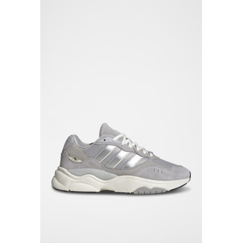 Sneakers en cuir Retropy F90 - Gris clair - 02 - 32664925