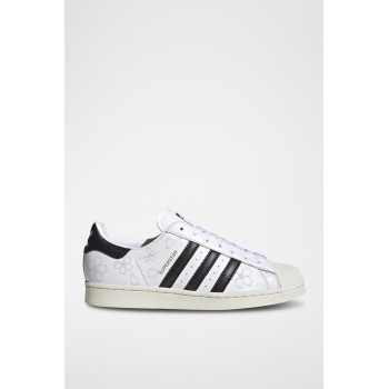 Baskets en cuir Superstar Hnm - Blanc - 02 - 32664961