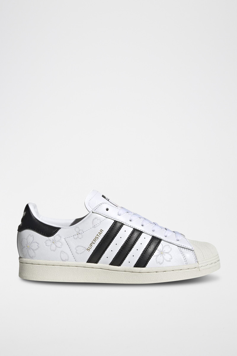 Baskets en cuir Superstar Hnm - Blanc - 02 - 32664961