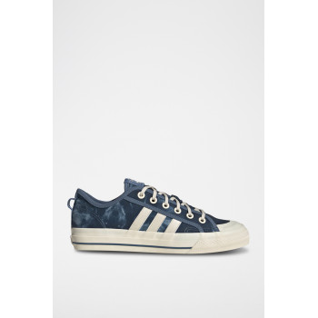 Sneakers tie and dye Nizza RF - Bleu marine et écru - 02 - 32665049