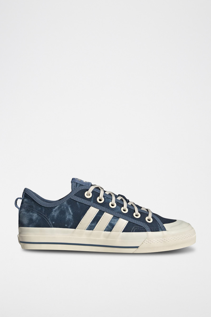 Sneakers tie and dye Nizza RF - Bleu marine et écru - 02 - 32665049