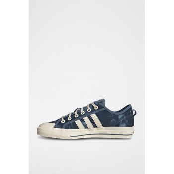 Sneakers tie and dye Nizza RF - Bleu marine et écru - 02 - 32665049