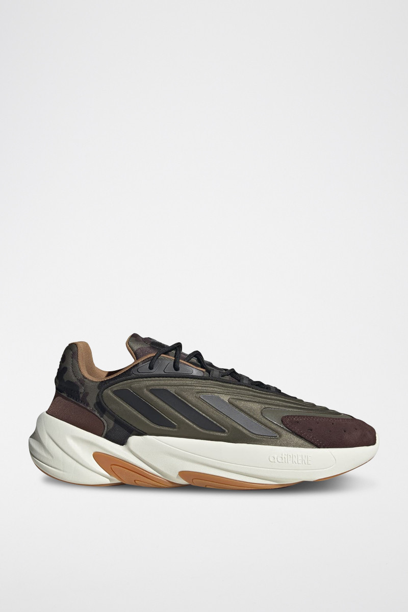 Sneakers Ozelia - Kaki et marron - 02 - 32665100