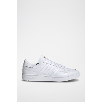 Sneakers en cuir Team Court - Blanc - 02 - 32664818