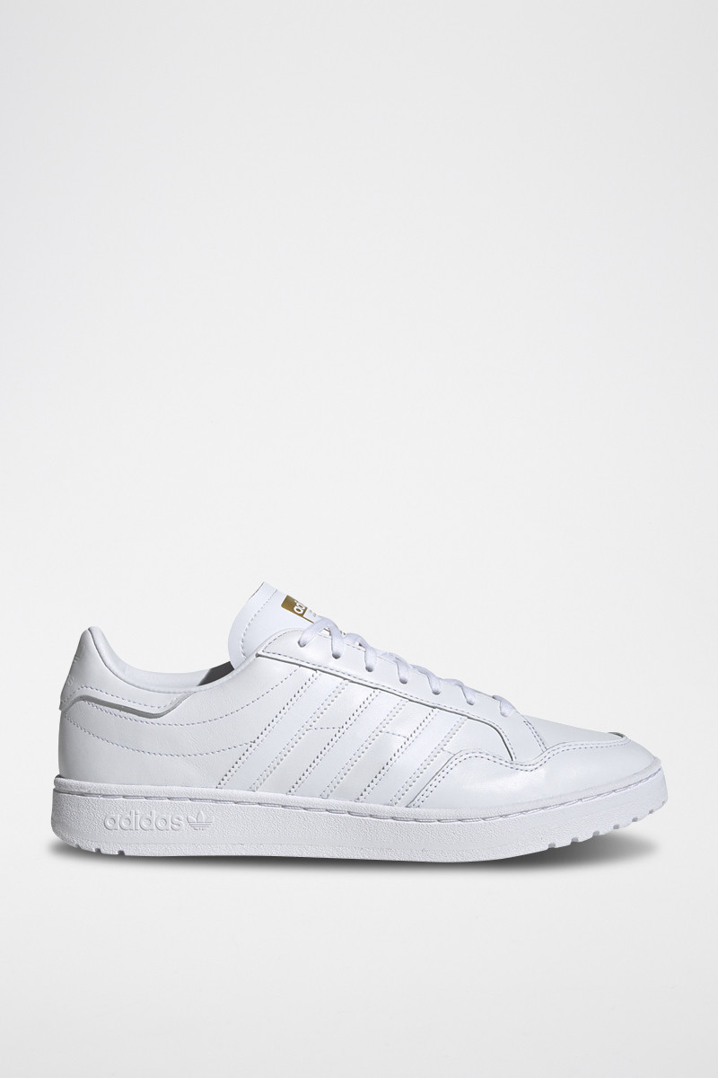 Sneakers en cuir Team Court - Blanc - 02 - 32664818