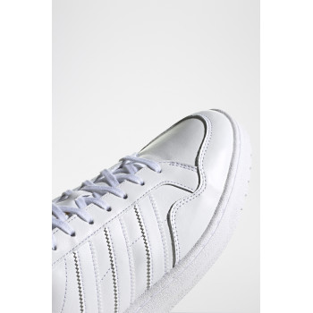 Sneakers en cuir Team Court - Blanc - 02 - 32664818