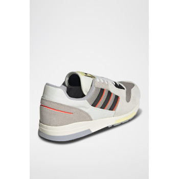 Sneakers en nubuck ZX 420 - Gris et blanc - 02 - 32664984