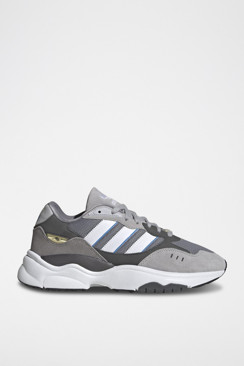 Sneakers en cuir Retropy F90 - Gris - 02 - 32665044