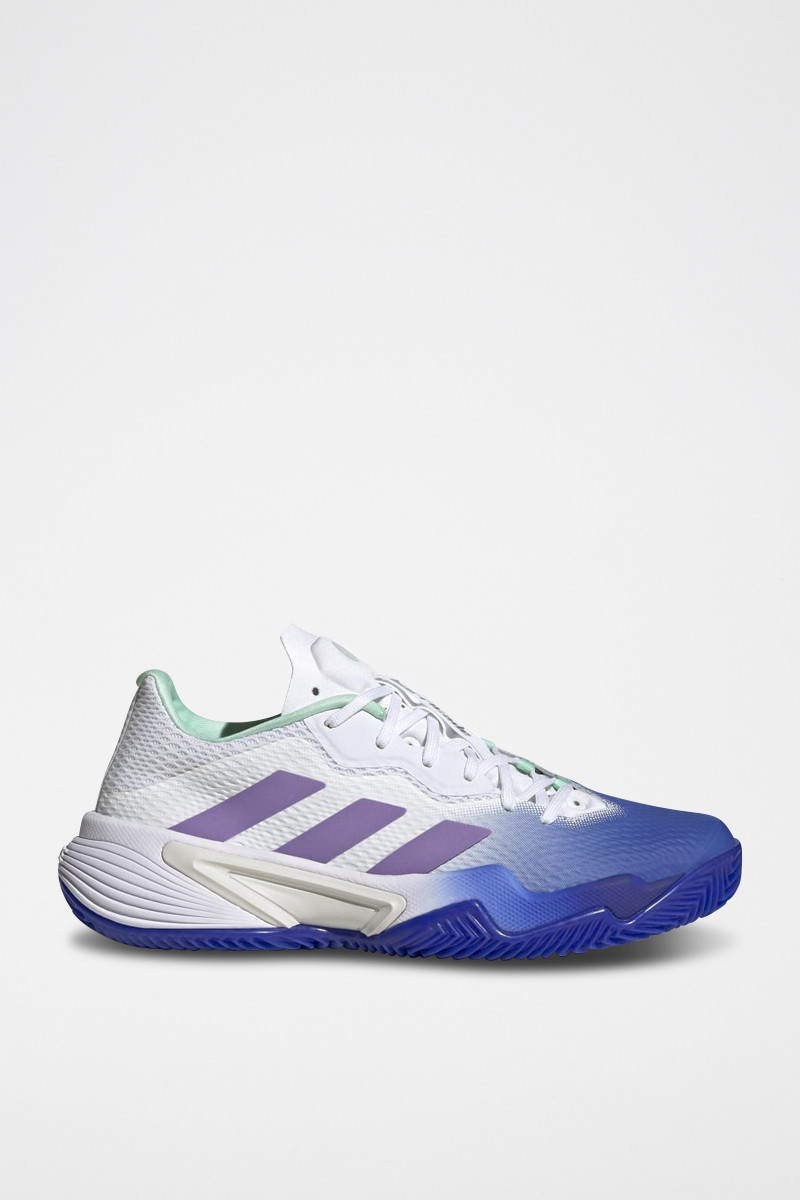 Chaussures de tennis Barricade - Blanc et bleu cobalt - 02 - 32665323