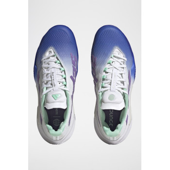 Chaussures de tennis Barricade - Blanc et bleu cobalt - 02 - 32665323