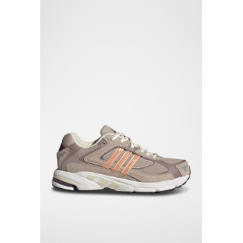 Chaussures de running en cuir Response CL - Taupe - 02 - 32665402