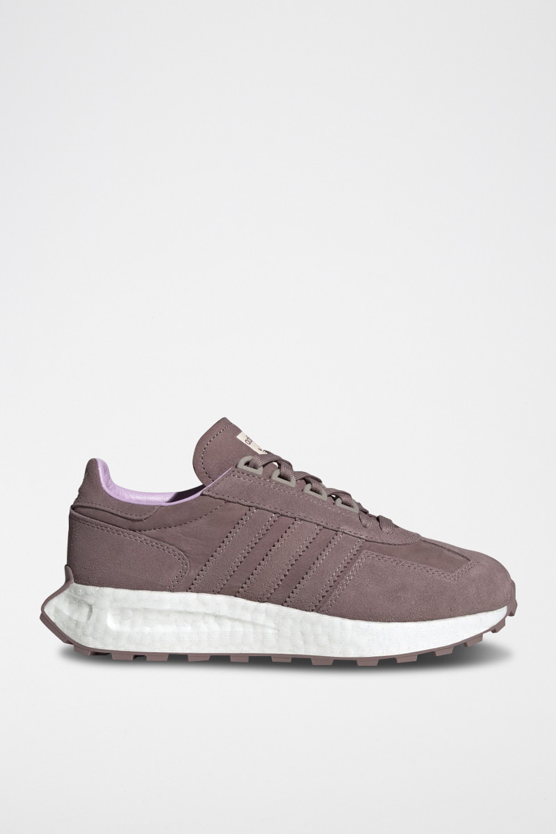 Sneakers en nubuck Retropy E5 - Marron - 02 - 32665480