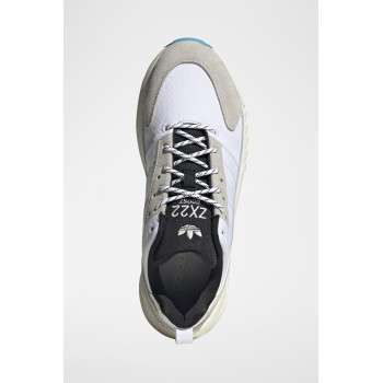 Chaussures de running en nubuck ZX 22 Boost - Blanc et gris - 02 - 32665345