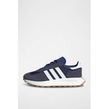 Sneakers en nubuck Retropy E5 - Bleu marine - 02 - 32665423