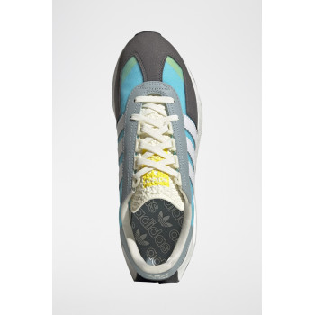 Chaussures de running en cuir Retropy E5 - Turquoise - 02 - 32665515