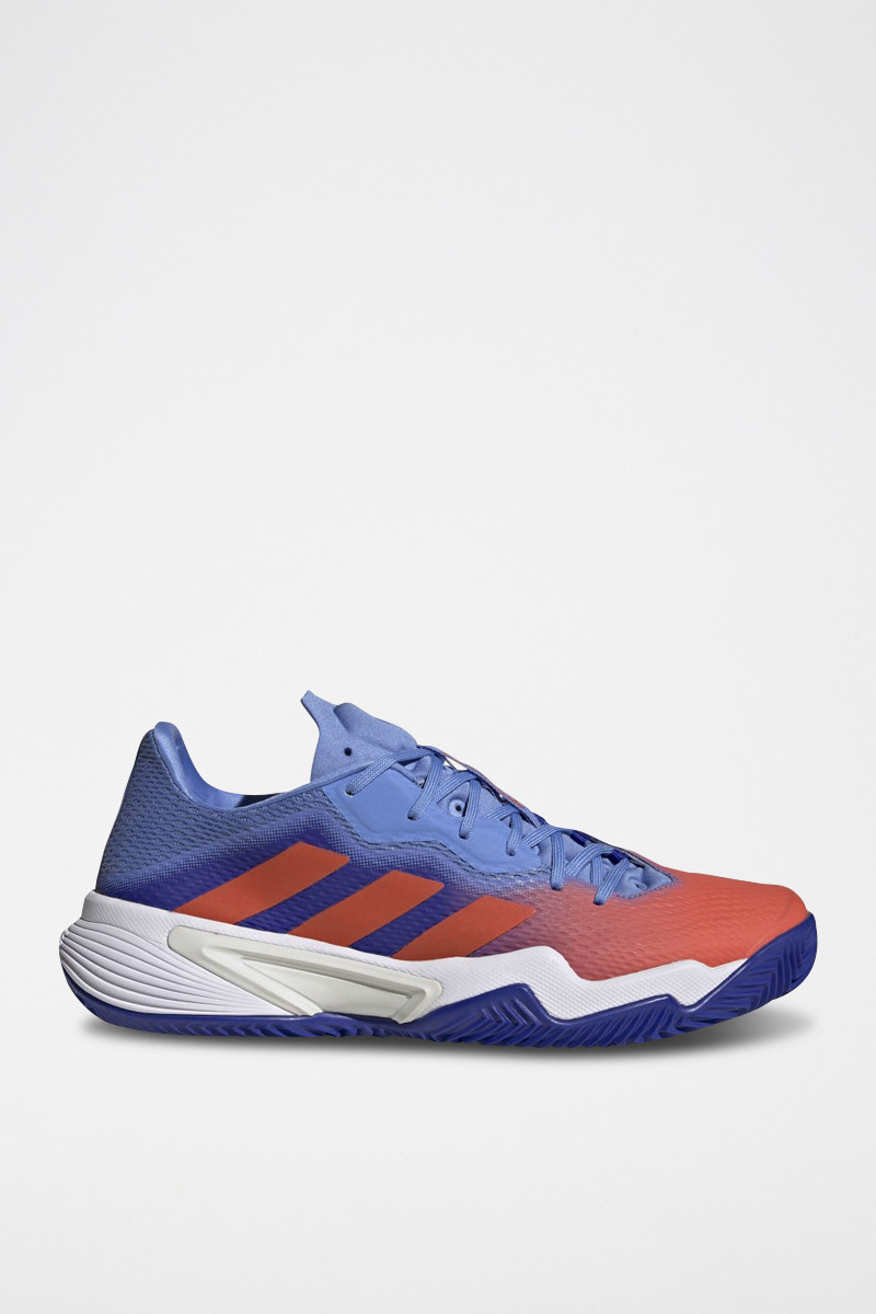 Chaussures de tennis Barricade M clay - Bleu roi et rouge brique - 02 - 32665536