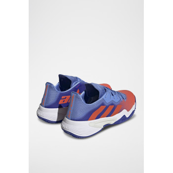 Chaussures de tennis Barricade M clay - Bleu roi et rouge brique - 02 - 32665536