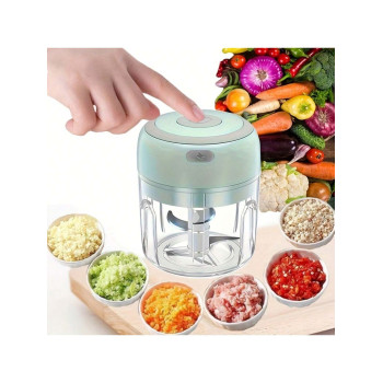 1 Pièce Mini Presse-ail Électrique Multifonctionnelle, Hachoir À Ail, Machine De Cuisson Pour Aliments Pour Bébés - 30182106