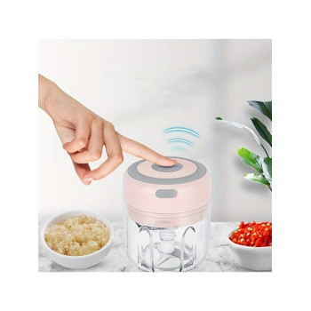 1 Pièce Mini Presse-ail Électrique Multifonctionnelle, Hachoir À Ail, Machine De Cuisson Pour Aliments Pour Bébés - 30182106