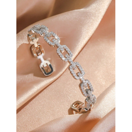 rakol 1 pièce Bracelet de femme décoré de cubic zirconia cubiques - 39127064