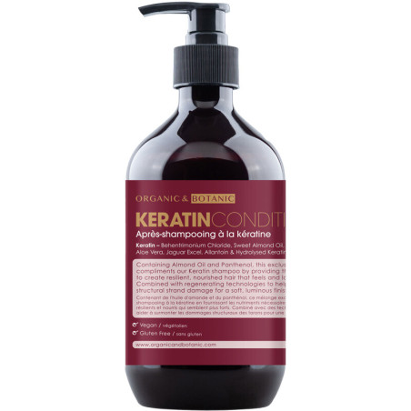 Après-shampoing clarifiant - Kératine - Cheveux abîmés - 500 ml - 03 - 27465740