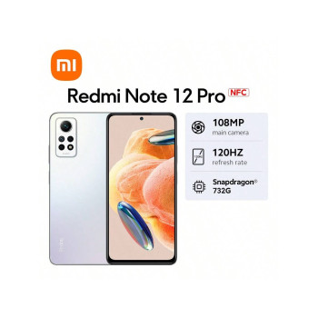 Xiaomi Redmi Note 12 Pro 4g Version Mondiale Avec Chargeur Ue D'origine, Processeur Octa Core Snapdragon 732g Cpu, Écran Amoled Fhd + De 6,67 Pouces 2400x1080p, Appareil Photo Arrière 08mp + 8mp + 2mp + 2mp - 28876052