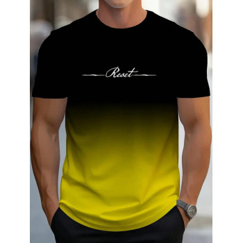 T-shirt de sport d'extérieur décontracté pour hommes KOVSEE, respirant et à séchage rapide, Top de fitness à manches courtes pour course, basketball, soccer - 40458187