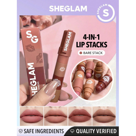 SHEGLAM Mega Lip Stacks-Petal Stack - 18366712