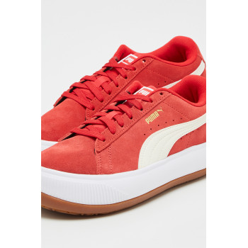 Sneakers en cuir Suede Mayu - Rouge - 02 - 32676392