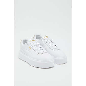 Sneakers plateformes en cuir Oslo Maja Clean S - Blanc - 02 - 32676396