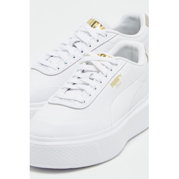 Sneakers plateformes en cuir Oslo Maja Clean S - Blanc - 02 - 32676396