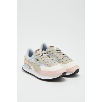 Sneakers en cuir Future Rider Interest - Nude et beige - 02 - 32676473