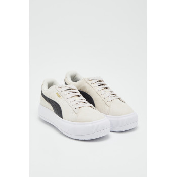 Sneakers en nubuck Suede Mayu - Ecru - 02 - 32676477