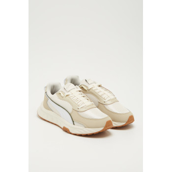 Sneakers en cuir Wild Rider Futurism - Beige - 02 - 32676441