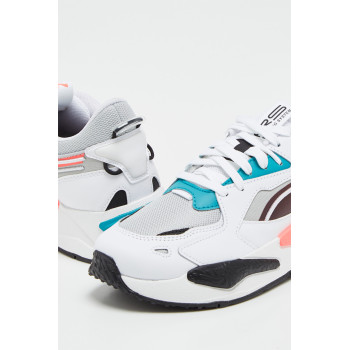 Sneakers RS-Z Tech en cuir - Blanc et rose - 02 - 32676469