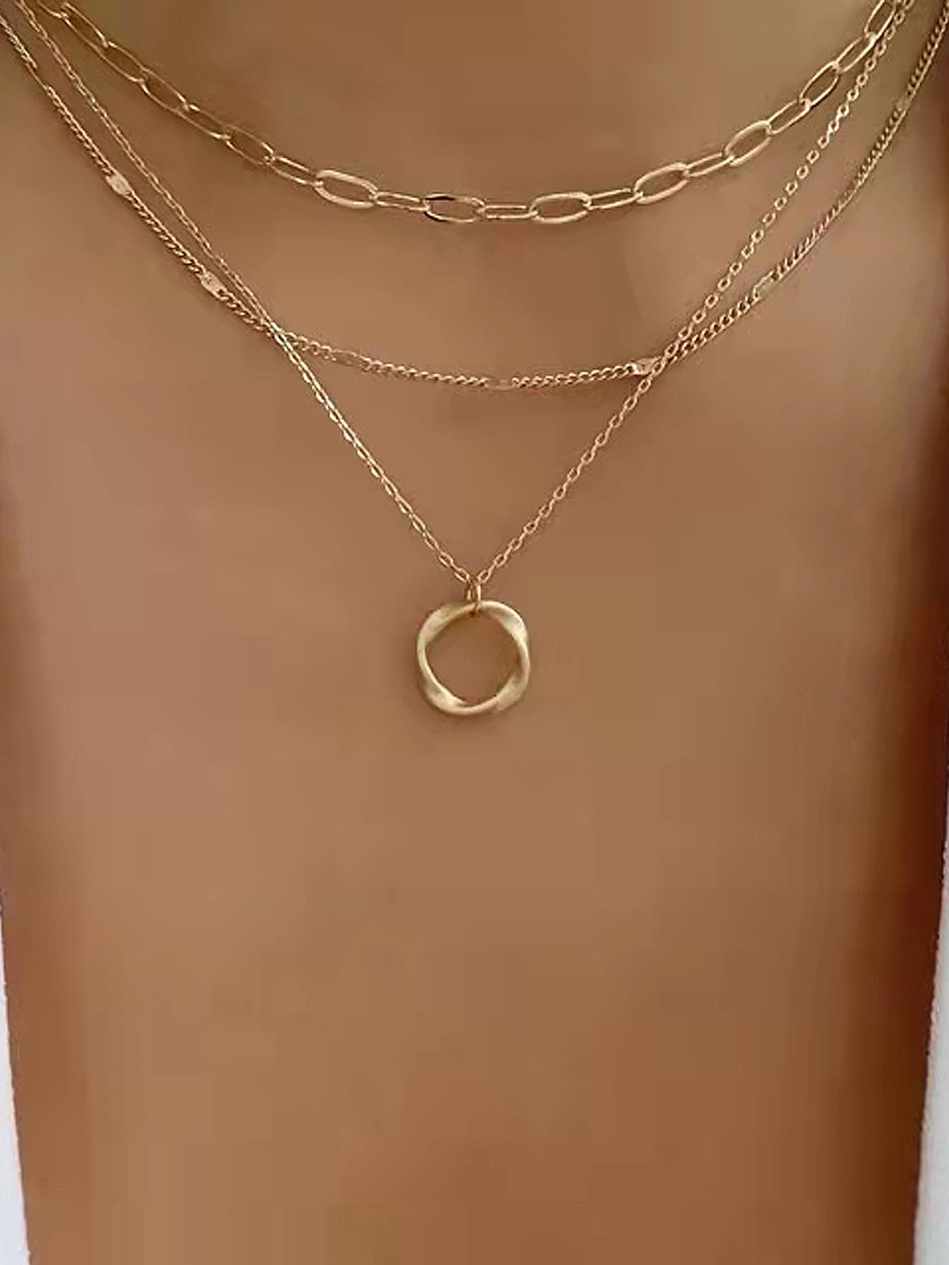 Collier avec rond - 3079879