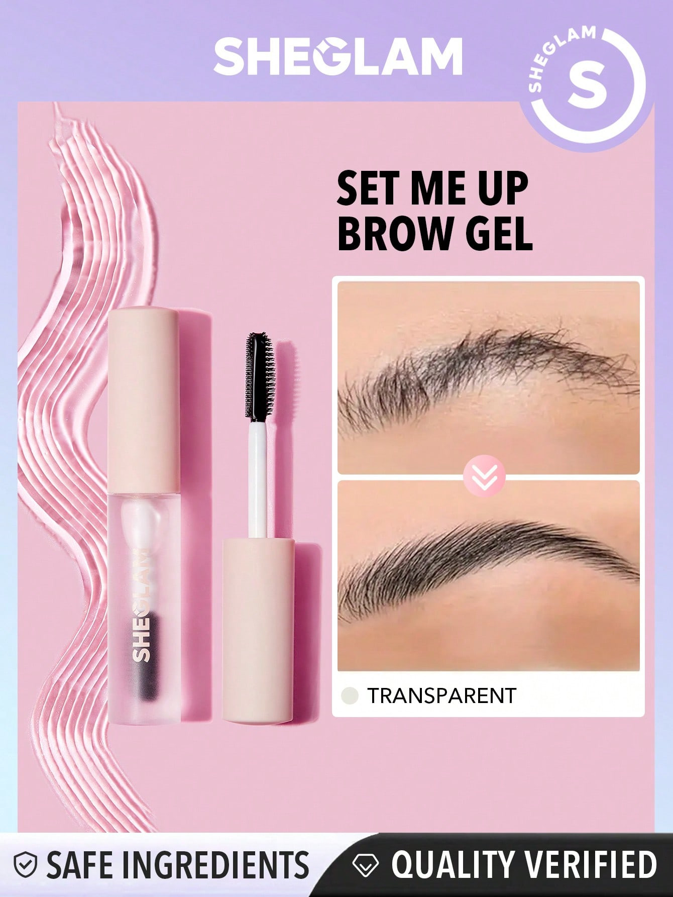 SHEGLAM Gel à sourcils Set Me Up - 11139230