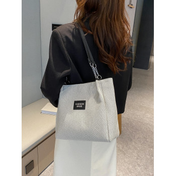 Sac À Bandoulière À Grande Capacité Tendance, Minimaliste, Décontracté Et Polyvalent Pour Fille, Adolescente - 14314562