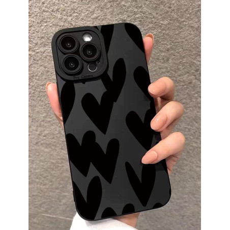 Coque De Téléphone Portable Avec Motif Cœur - 19878634