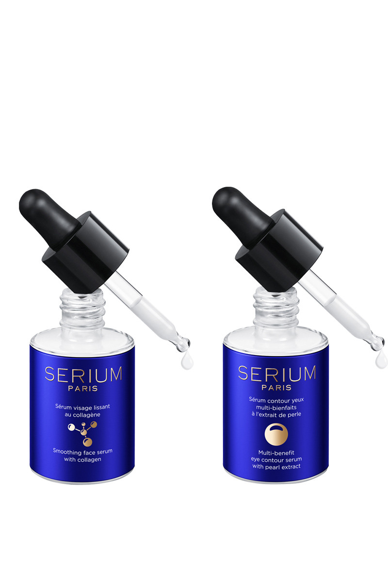 Duo de sérums lissants - Collagène & perle de Tahiti - Visage & yeux - 2 x 30 ml - 03 - 30110546