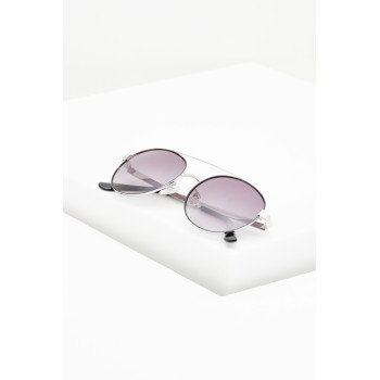 Lunettes de soleil femme - 
Catégorie 3 - Argenté et noir - 02 - 27911584