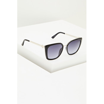 Lunettes de soleil femme - Catégorie 3 - Argenté et noir - 02 - 28612070