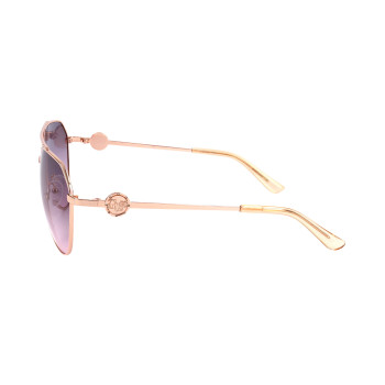 Lunettes de soleil femme - Catégorie 2 - Doré rose - 02 - 30643419