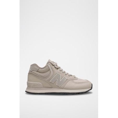 Sneakers en cuir 574 - Gris clair - 02 - 32904759