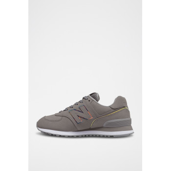 Sneakers en nubuck 574 - Gris - 02 - 32904763