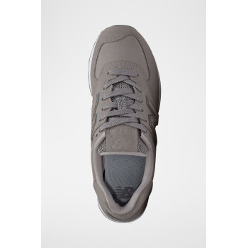 Sneakers en nubuck 574 - Gris - 02 - 32904763