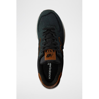 Sneakers en nubuck 574 - Noir - 02 - 32904751