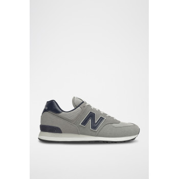 Sneakers en nubuck 574 - Gris - 02 - 32904754